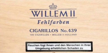 Willem II Fehlfarben No 439 Sumatra Zigarillos
